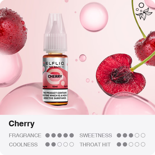 ELFLIQ Cherry Nikotinsalz Liquid 20ml/mg