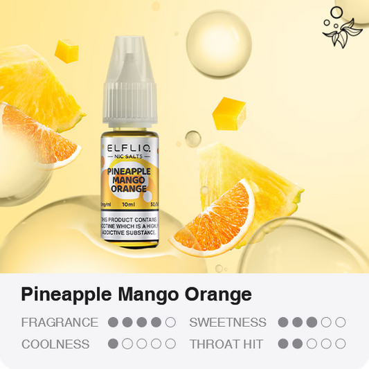 ELFLIQ Pineapple Mango Orange Nikotinsalz Liquid 20ml/mg