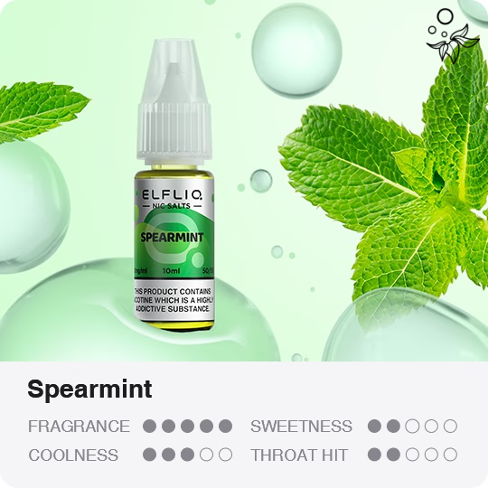 ELFLIQ Spearmint Nikotinsalz Liquid 20ml/mg