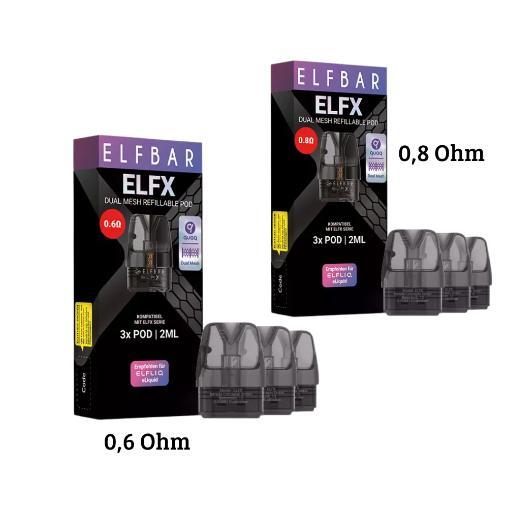 Elfbar ELFX Pod Kit 0,6/0,8 Ohm