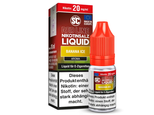 SC - Red Line - Banana Ice - Nikotinsalz Liquid 20mg