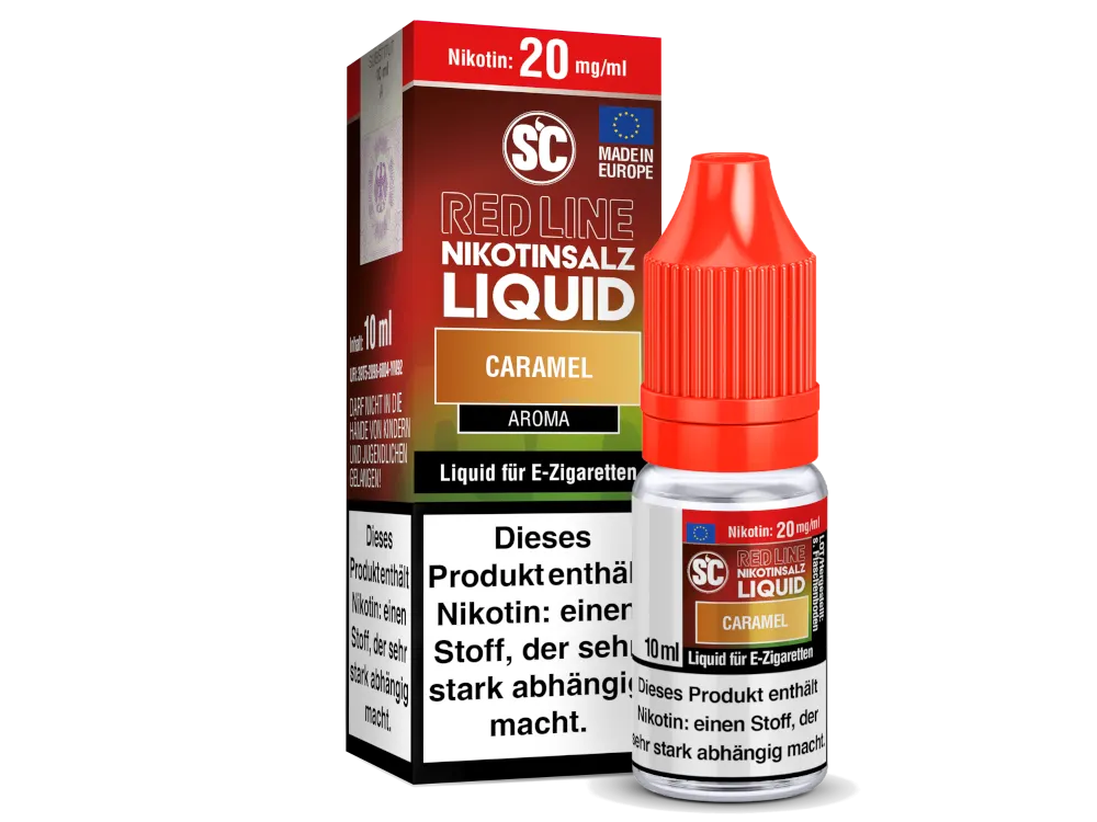 SC - Red Line - Caramel - Nikotinsalz Liquid 20mg