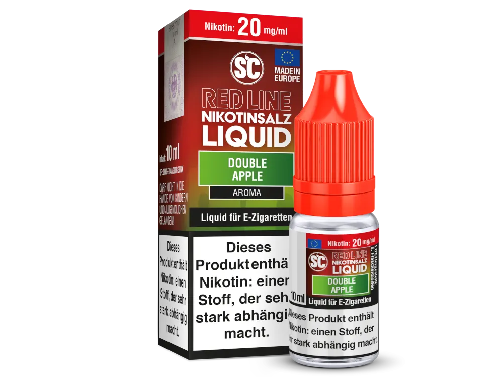 SC - Red Line - Double Apple - Nikotinsalz Liquid 20mg