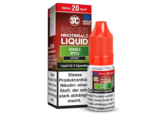 SC - Red Line - Double Apple - Nikotinsalz Liquid 20mg