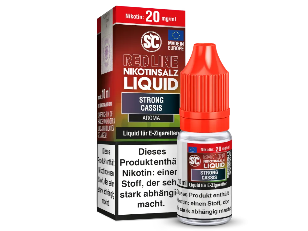 SC - Red Line - Strong Cassis - Nikotinsalz Liquid 20mg