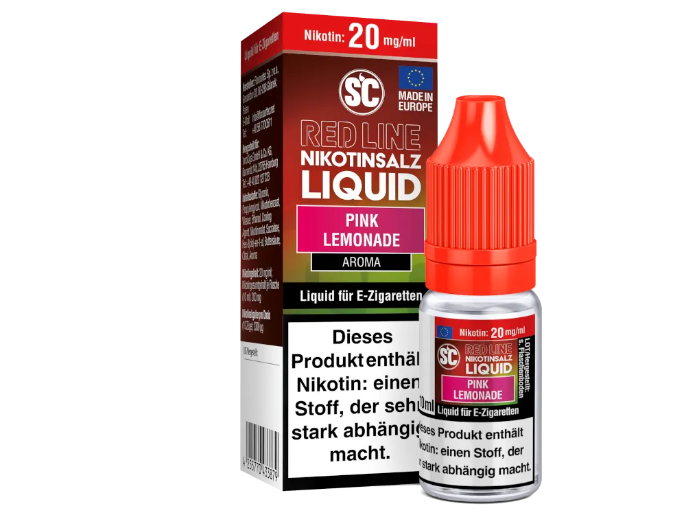 SC - Red Line - Pink Lemonade - Nikotinsalz Liquid 20mg