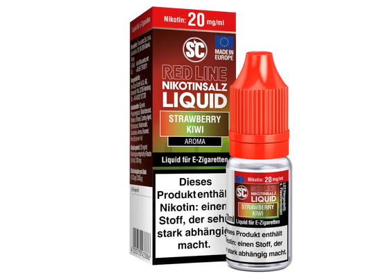 SC - Red Line - Strawberry Kiwi - Nikotinsalz Liquid 20mg